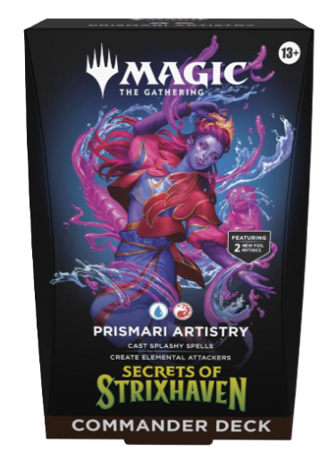 Magic The Gathering: Secrets of Strixhaven Commander Deck Prismari Artistry img