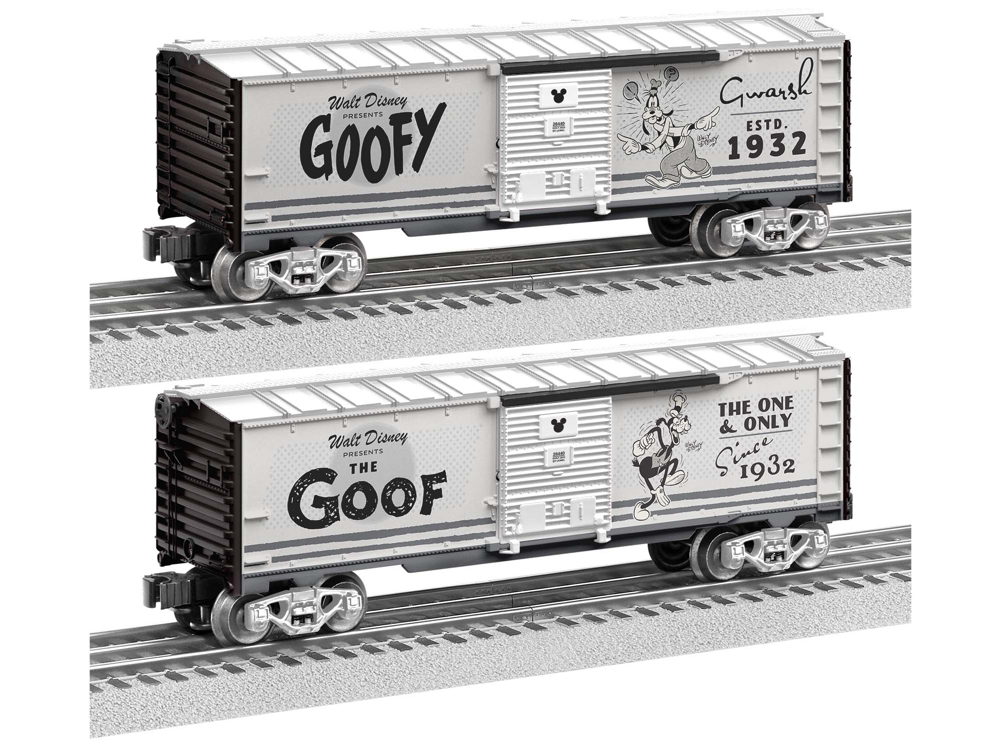Disney 100 Goofy Vault Moments Box Car 2328440 O Scale