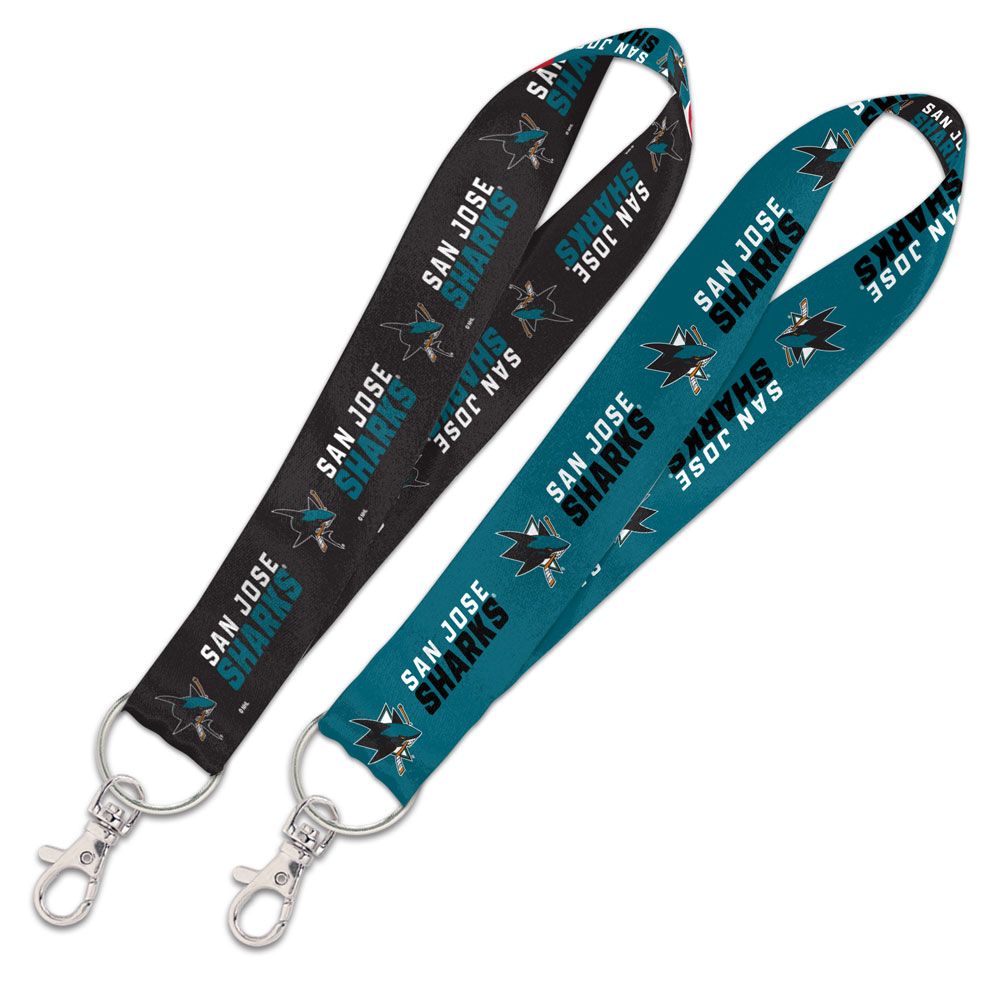 San Jose Sharks Wristlet Keystrap