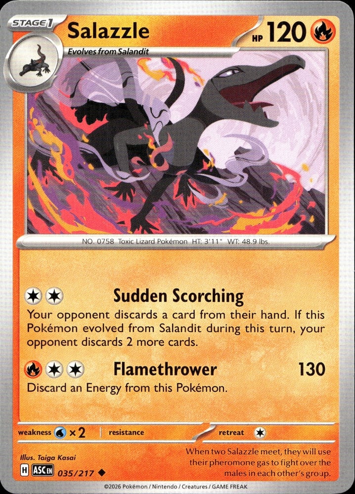 Salazzle - ME02.5 35/217
