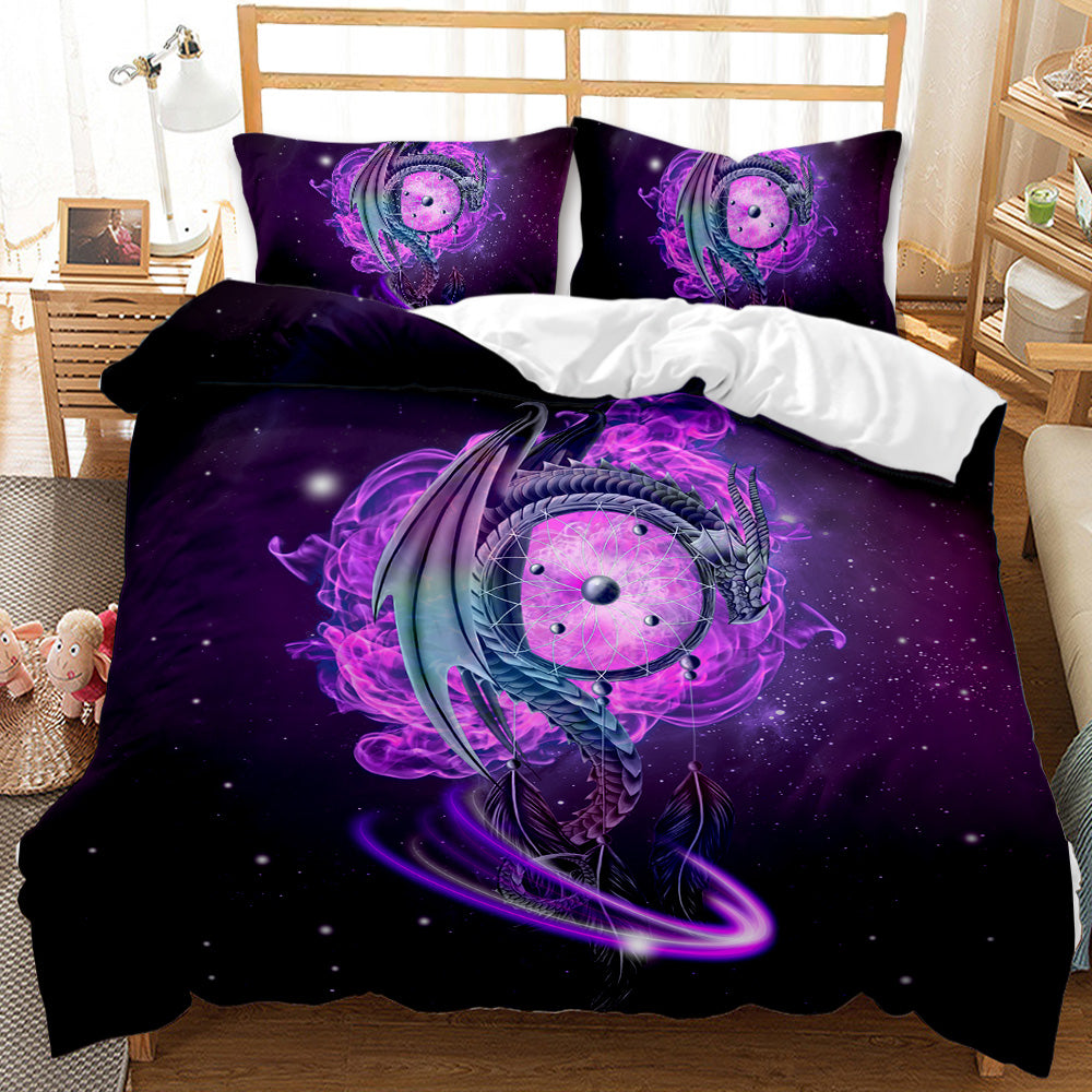 Mystical Dragon Dreamcatcher Bedding Set