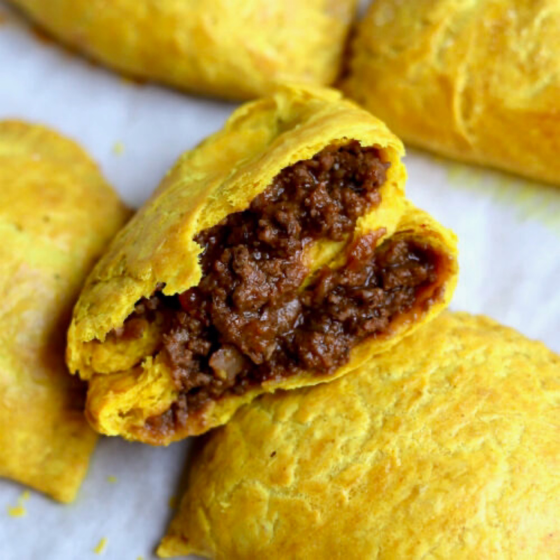 Spicy Jamaican Beef Patties