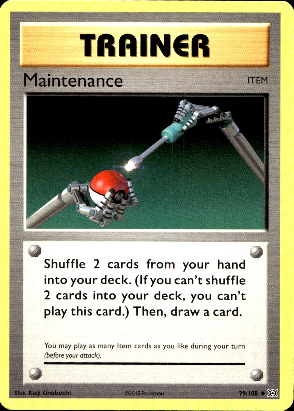 Maintenance - XY12 79