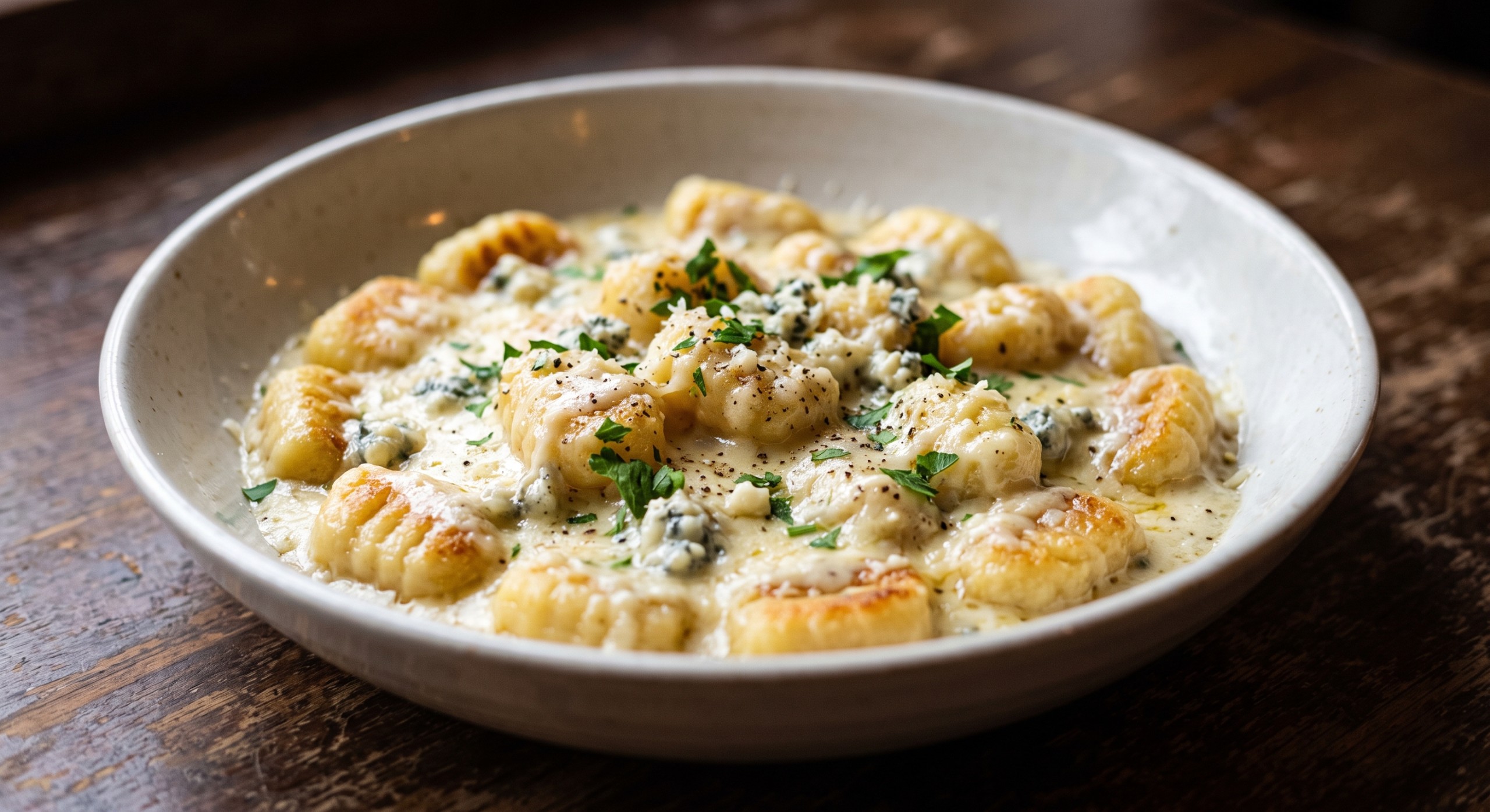 Gnocchis au gorgonzola