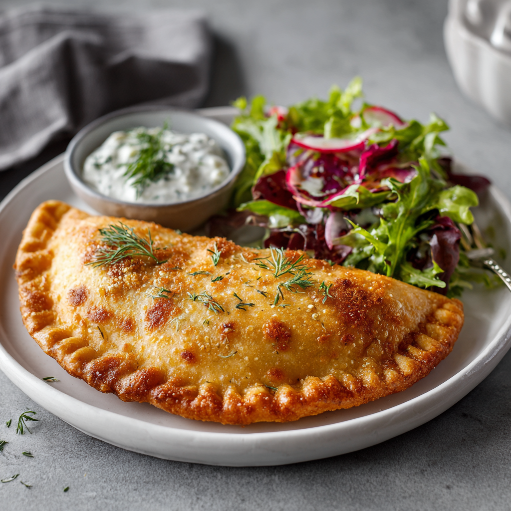 GLUTEN FREE Cheburek with Beef(Crispy Beef Hand Pie)