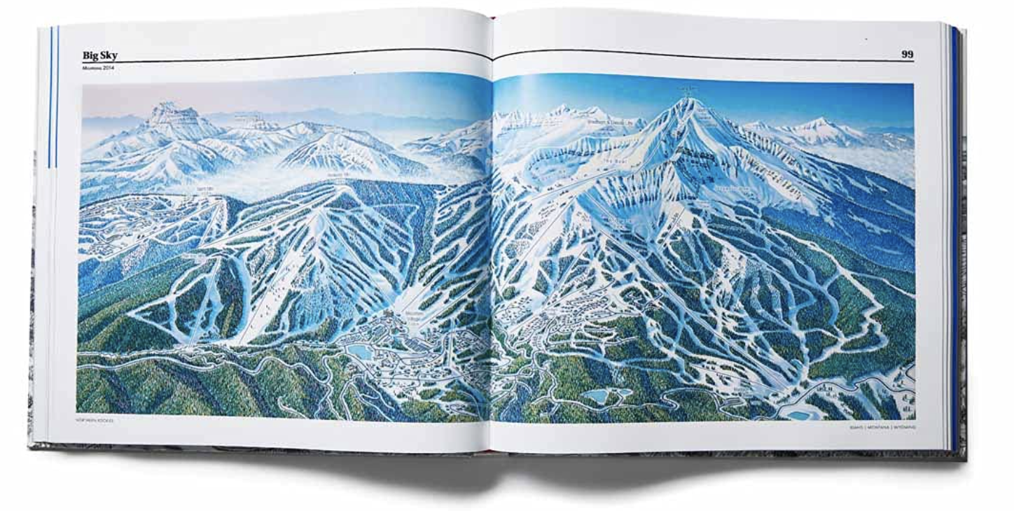 The Man Behind The Maps: Legendary Ski Artist James Niehues
