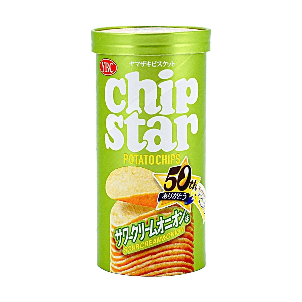YBC Japan Chip Star Chips Sour Cream & Onion 1.58oz 8 ct