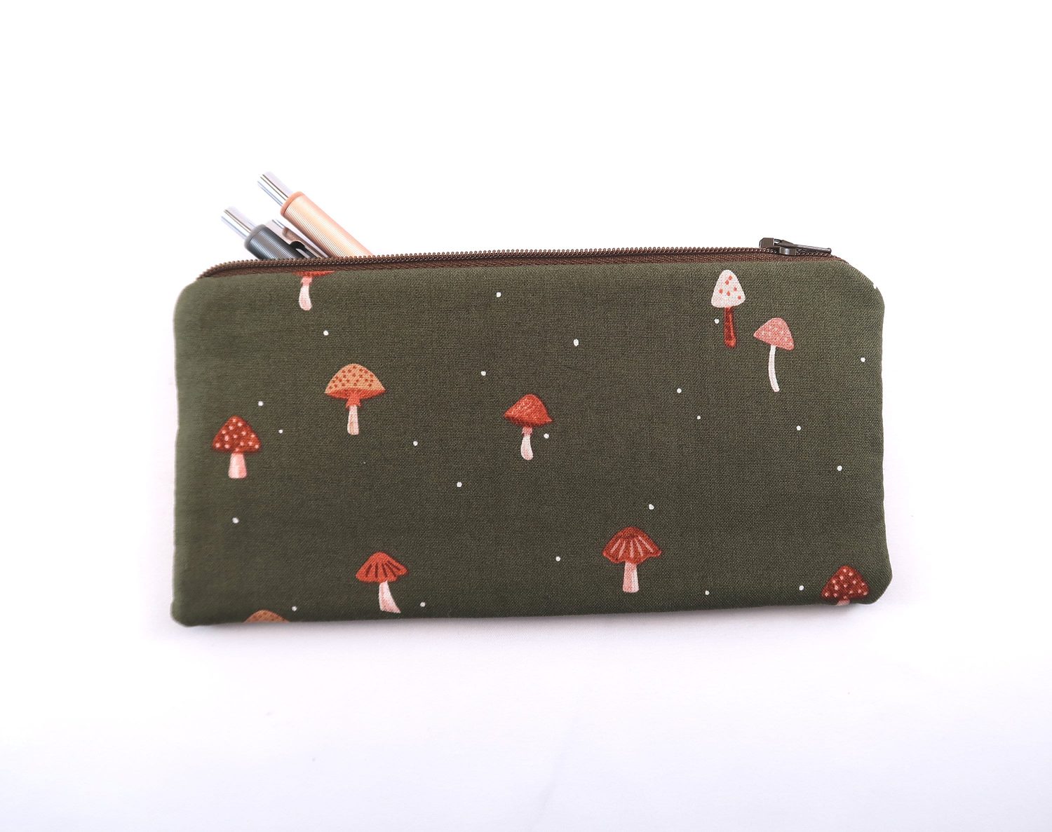Pencil Pouch – Darling Mushrooms, photo 4 of 4