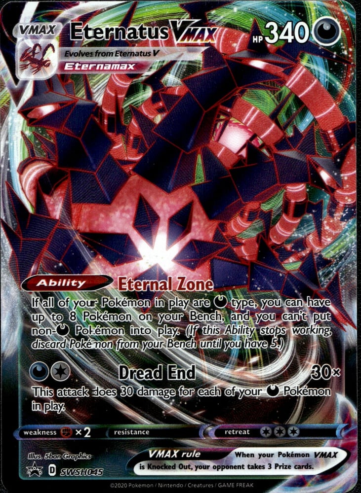 Eternatus VMAX - SWSHP SWSH045/307