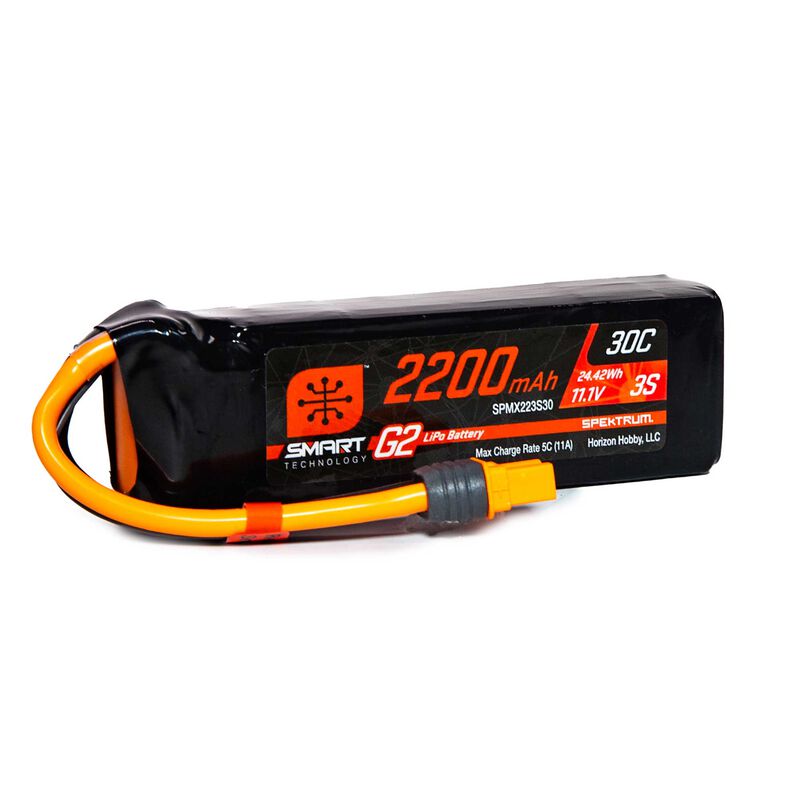 2200mah 3S 11.1V Smart G2 30C IC3 SPMX223S30
