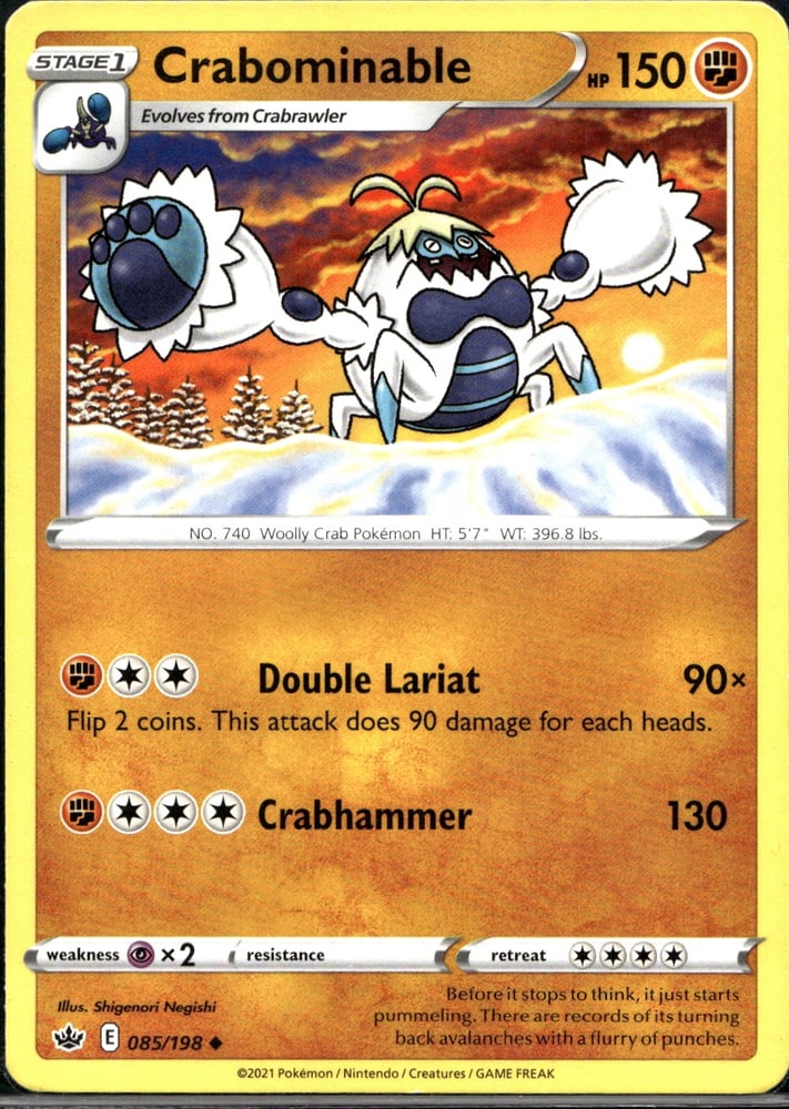 Crabominable - SWSH6 85/198