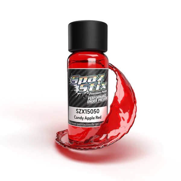 Candy Apple Red Hard Anodized Metal Airbrush 2oz 15050