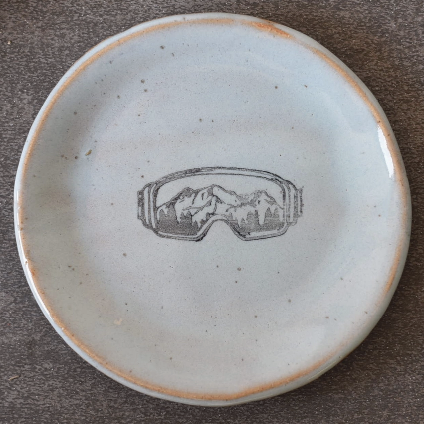 Ski Goggles Mini Plate