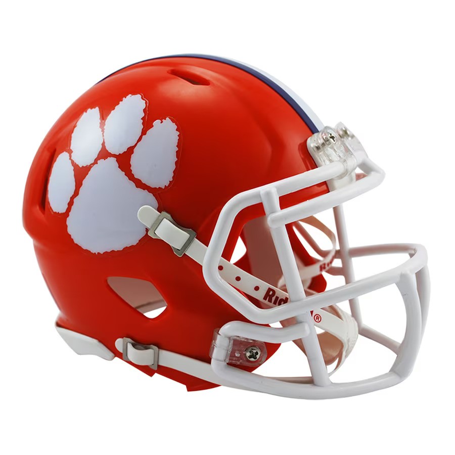 Clemson Tigers Riddell Speed Mini Helmet