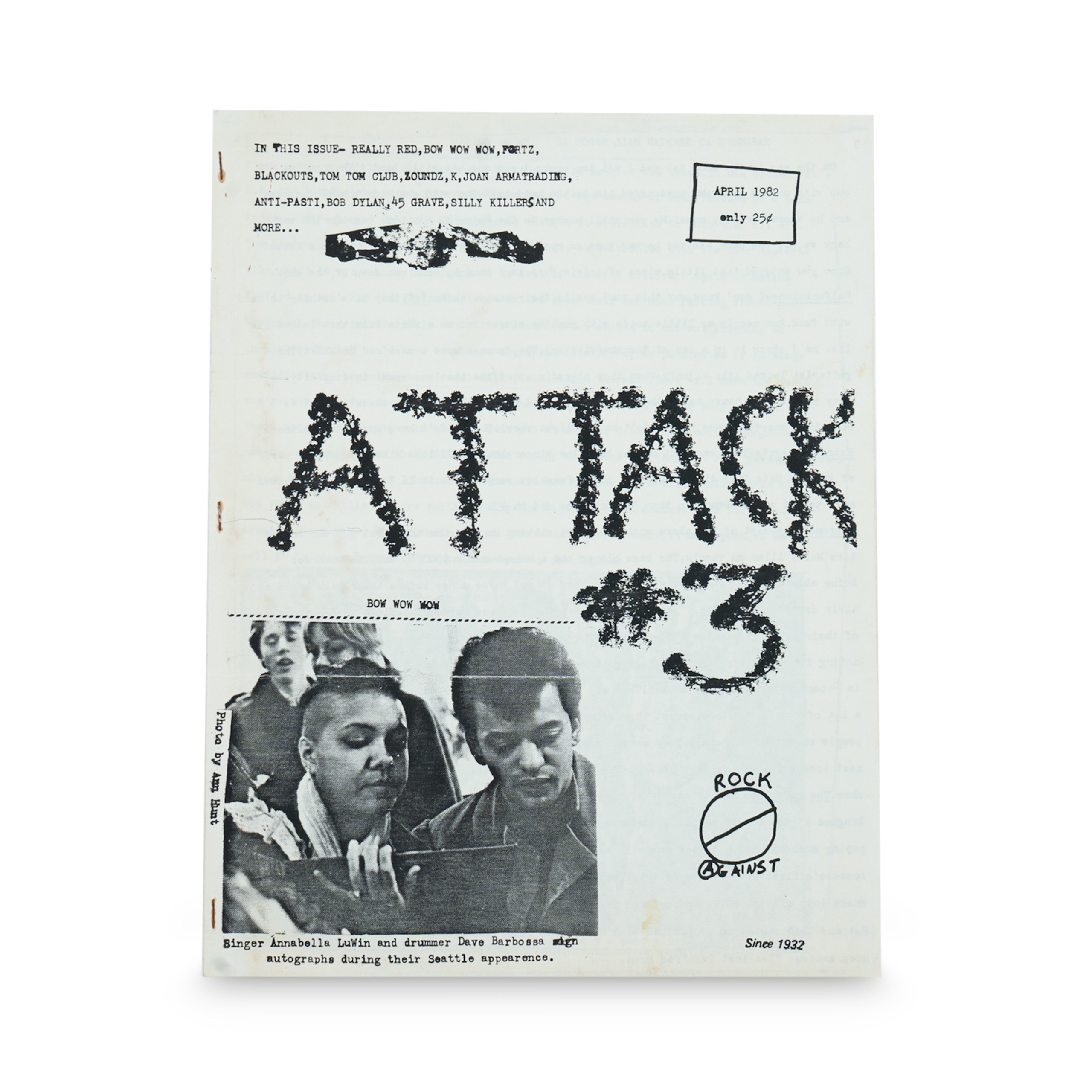 Attack-- Issue #3 [Magazine]