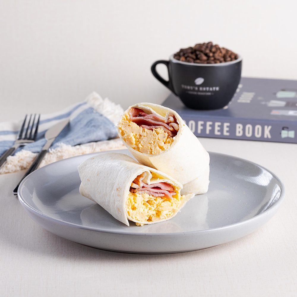 Bacon & Egg Wrap.