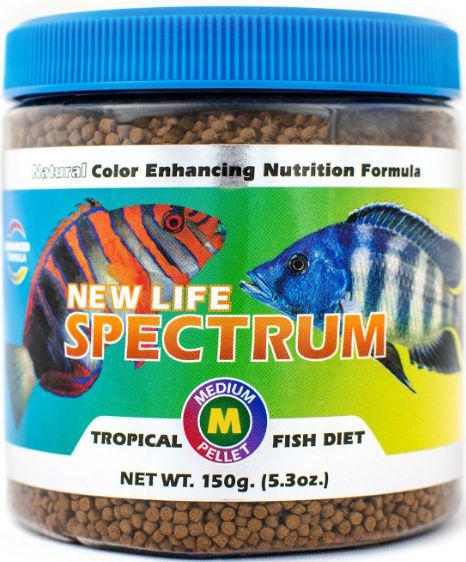 New Life Spectrum Tropical Fish Diet Fish Food Pellets (2-2.5mm)