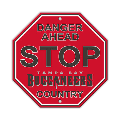 Tampa Bay Buccaneers Stop Sign