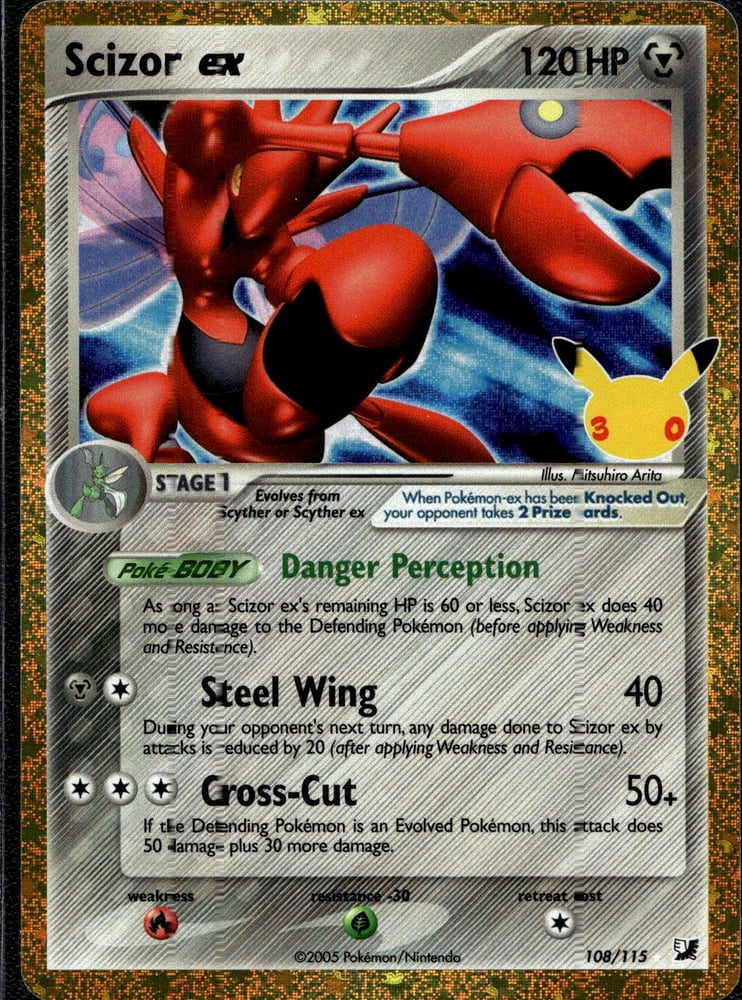 Scizor ex - 30TH-C 25/30