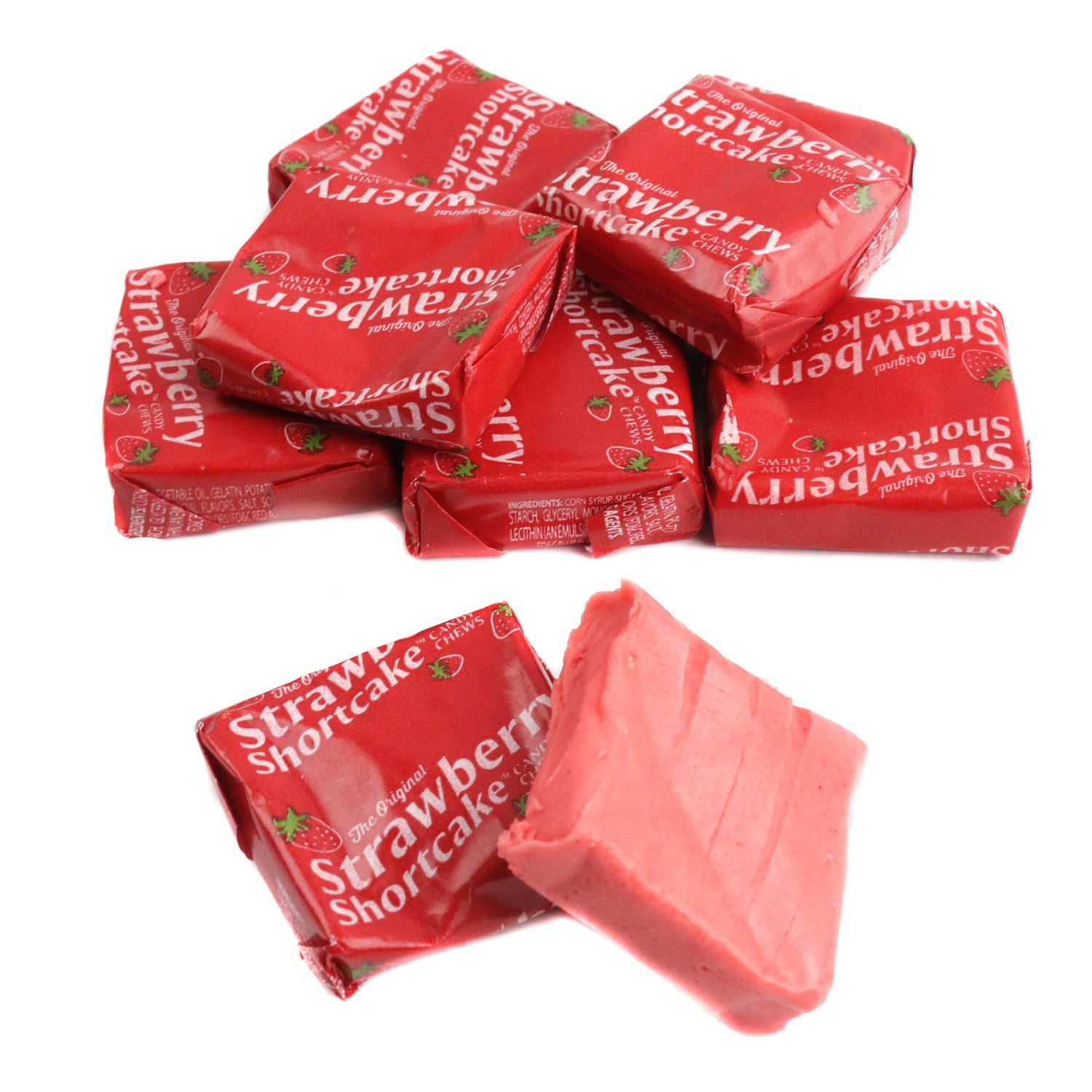 Original Strawberry  Shortcake Candy Chews 260ct 5 lb