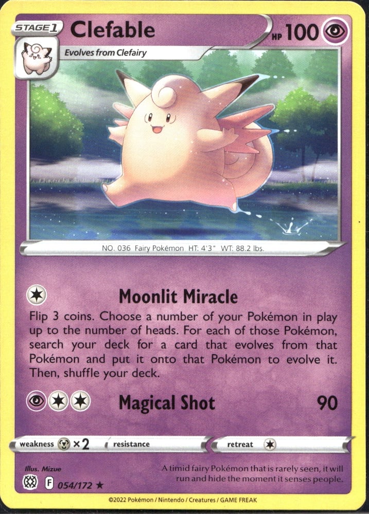 Clefable - SWSH9 54/172