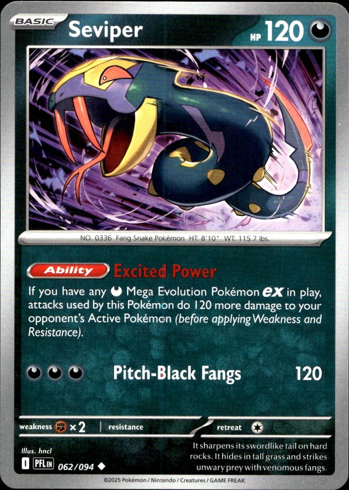 Seviper - ME02 62/94
