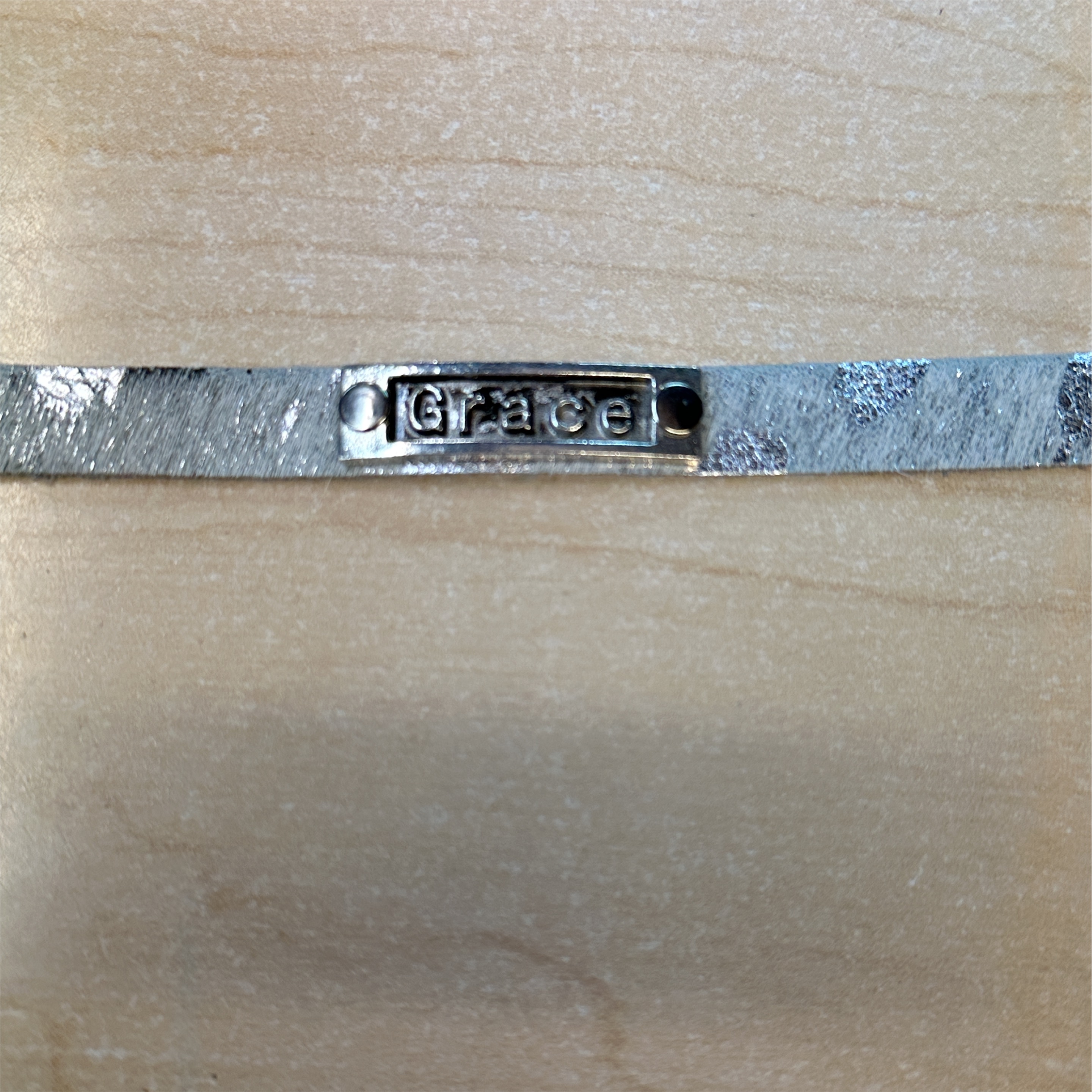 .5" Leather Bracelet GRACE