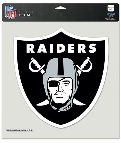 Las Vegas Raiders Perfect Cut Decal 8x8"