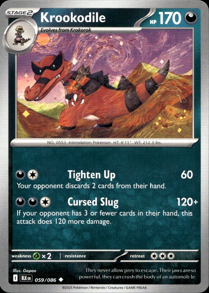 Krookodile - SV10.5B 59/86
