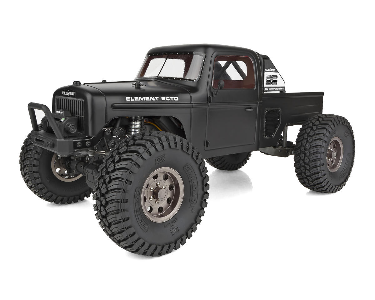 Enduro Trail Truck Ecto Black RTR LiPo Combo ASC40122C
