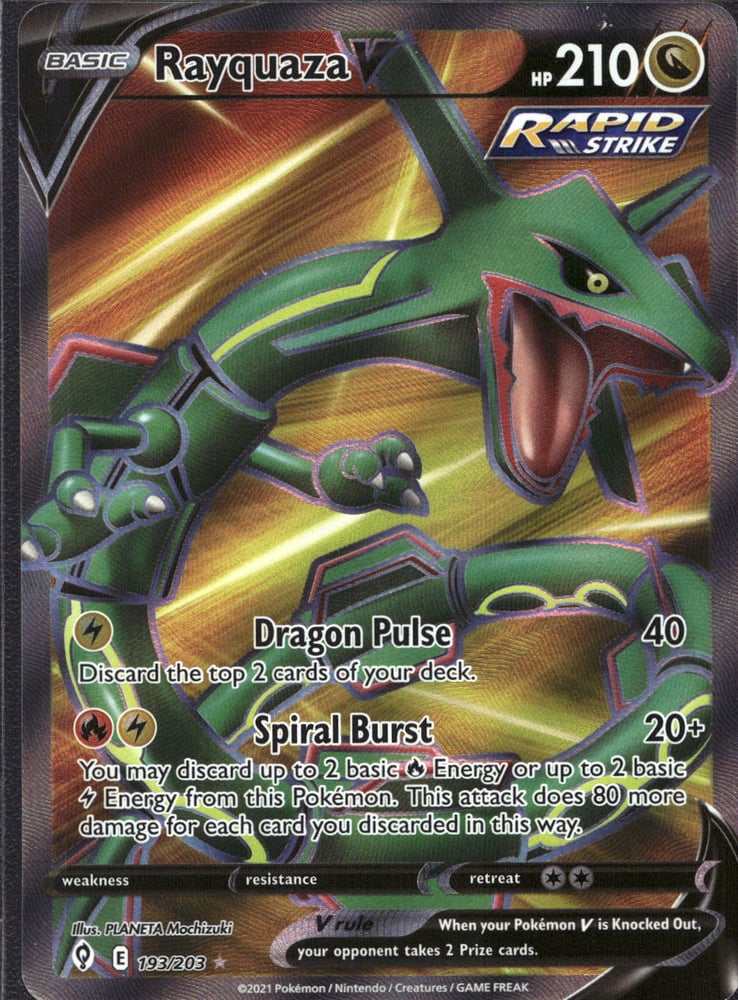 Rayquaza V - SWSH7 193/203