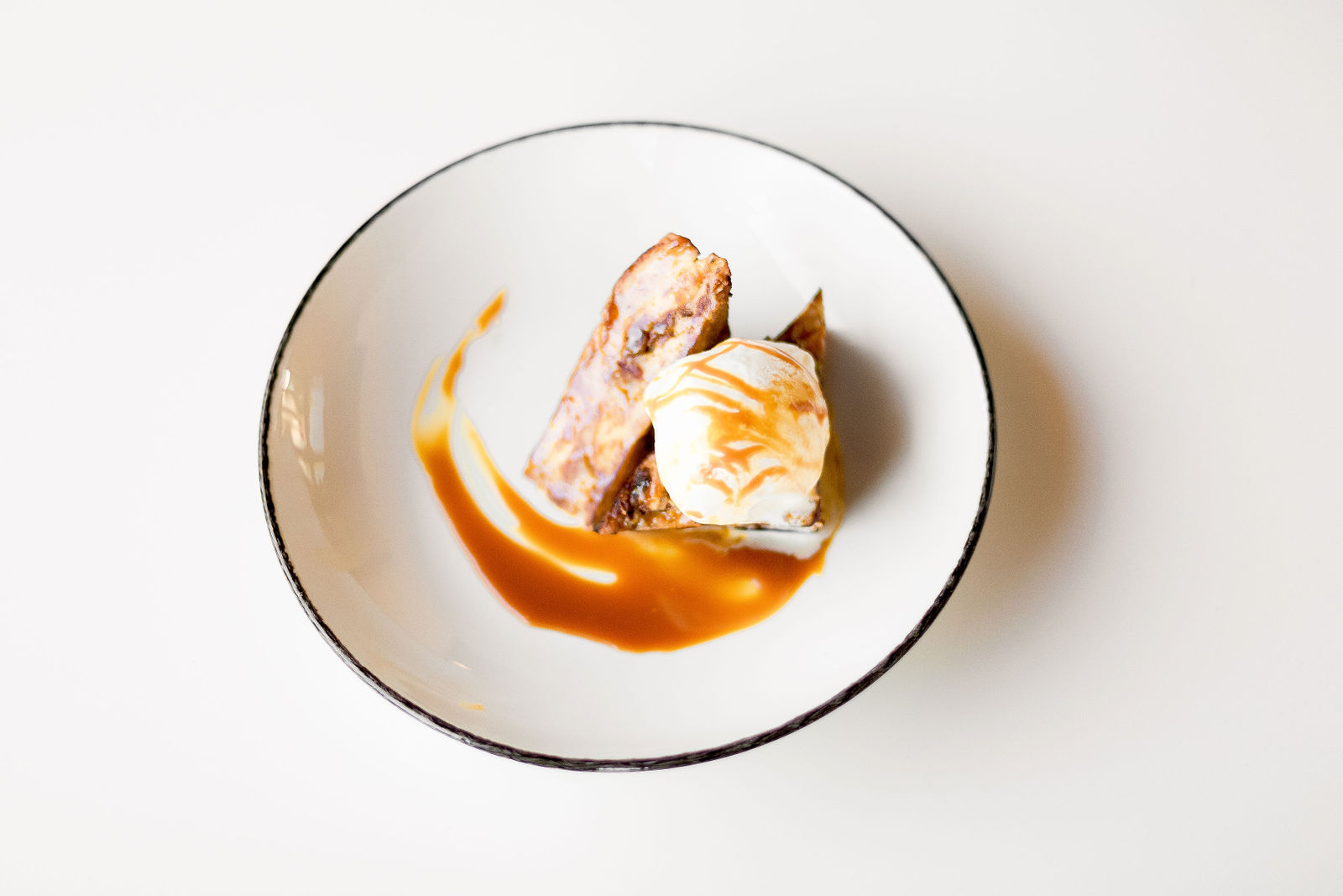 Salted Caramel Bread Pudding