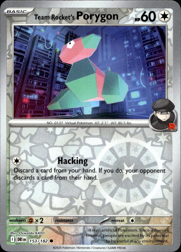 Team Rocket's Porygon - SV10 153/182