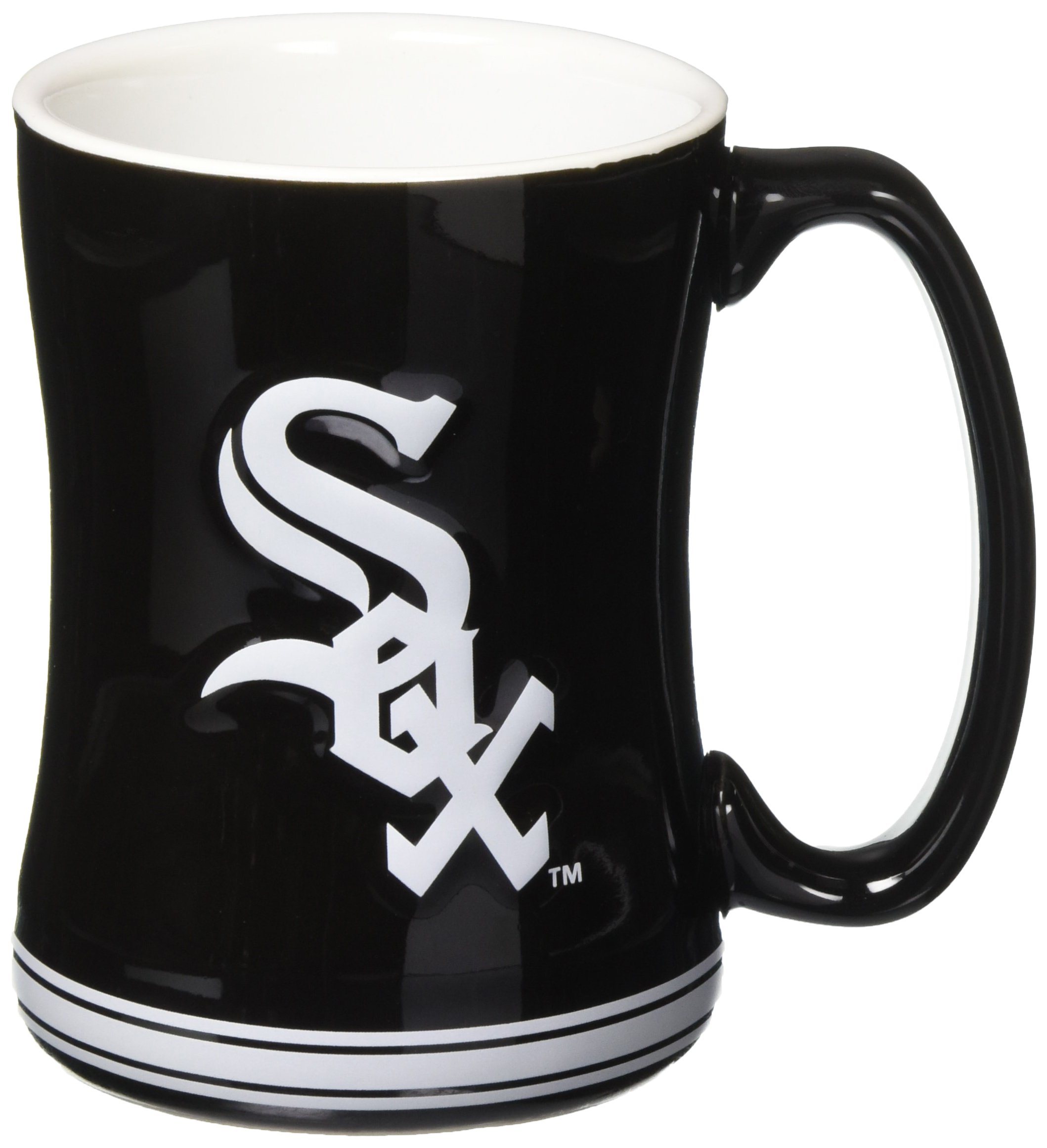 Chicago White Sox Sculpted Coffee Mug 14oz
