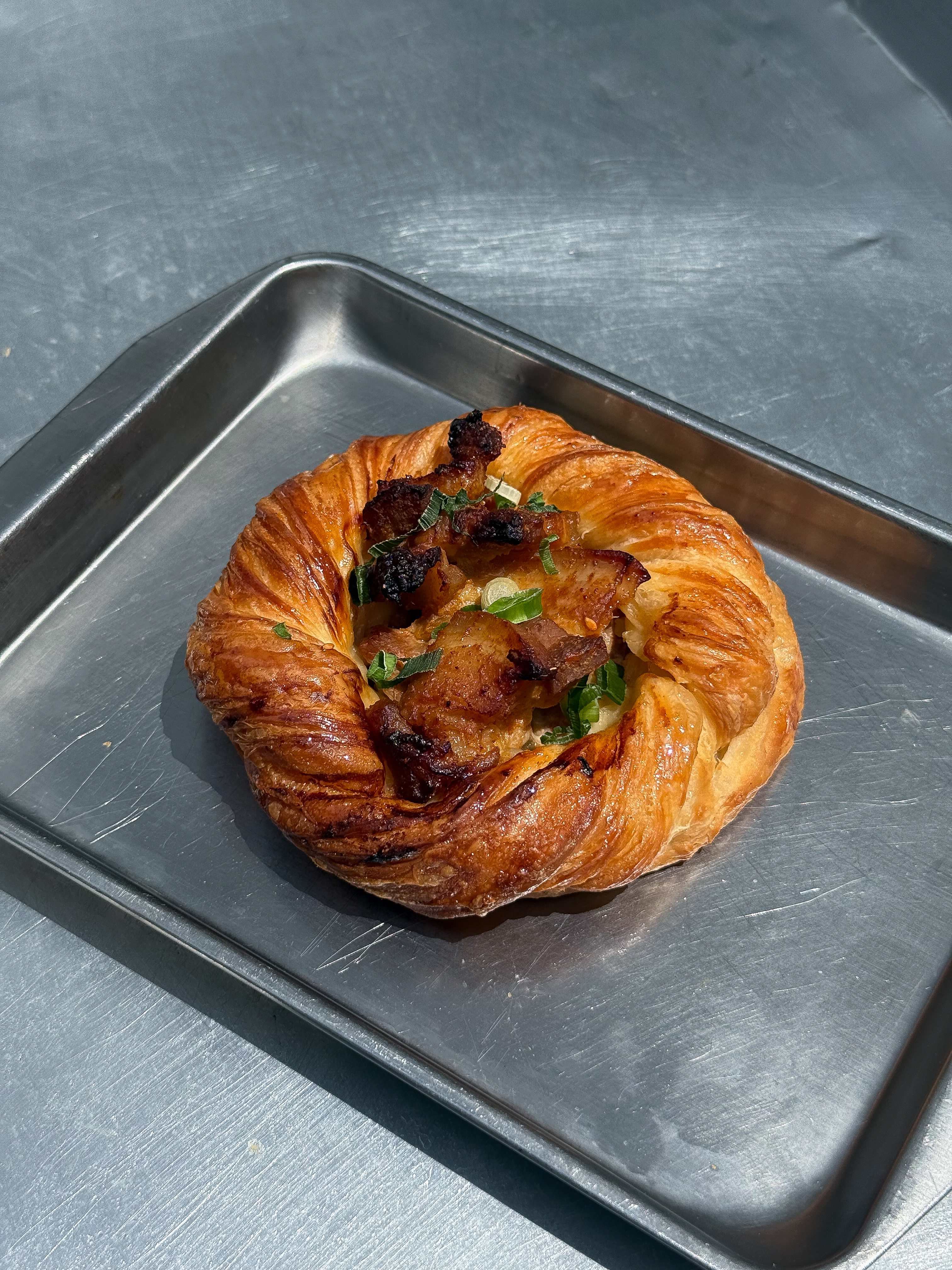 Miso Pork Belly Danish
