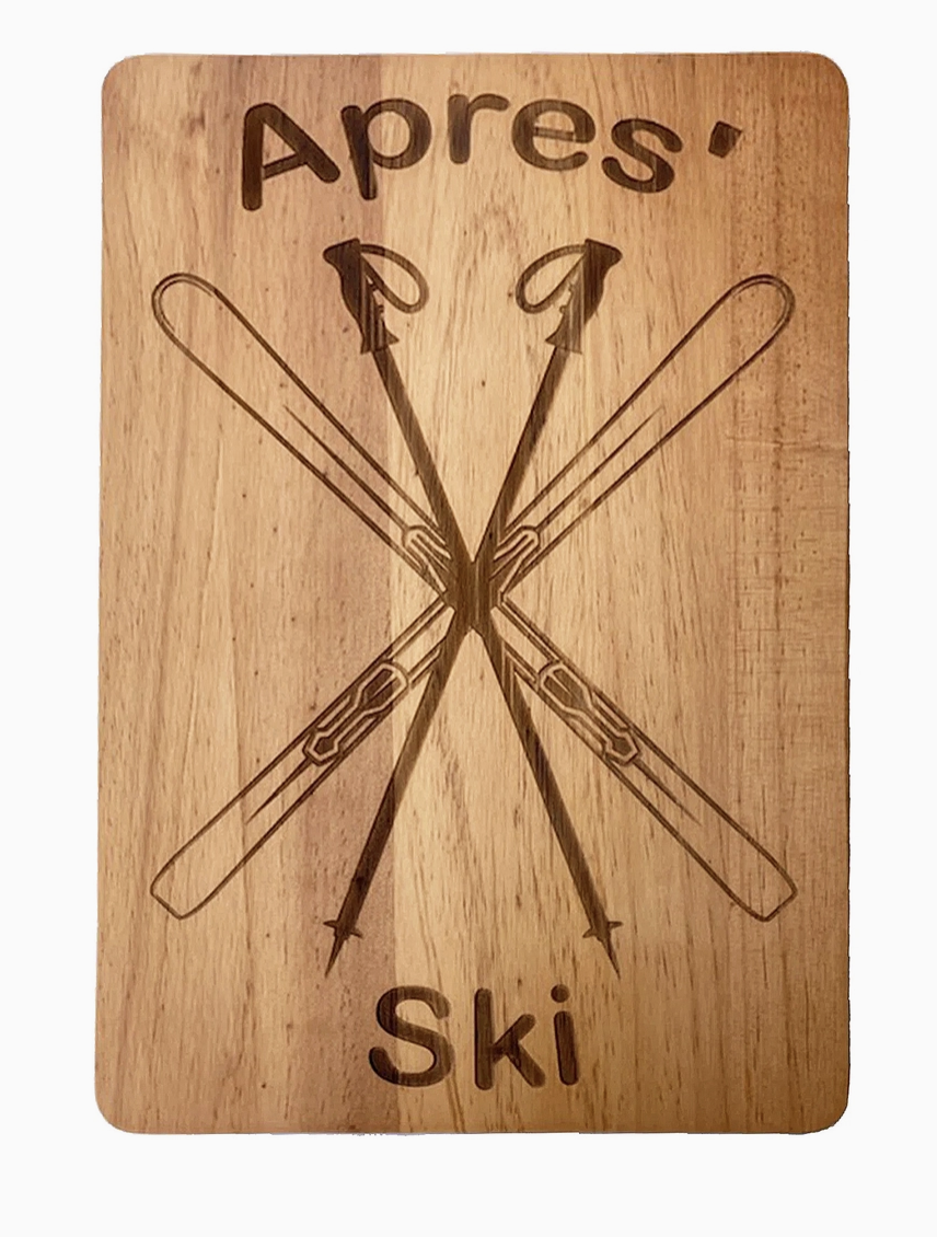 Apres Ski Wood Board