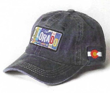 Colorado License Plate Hat