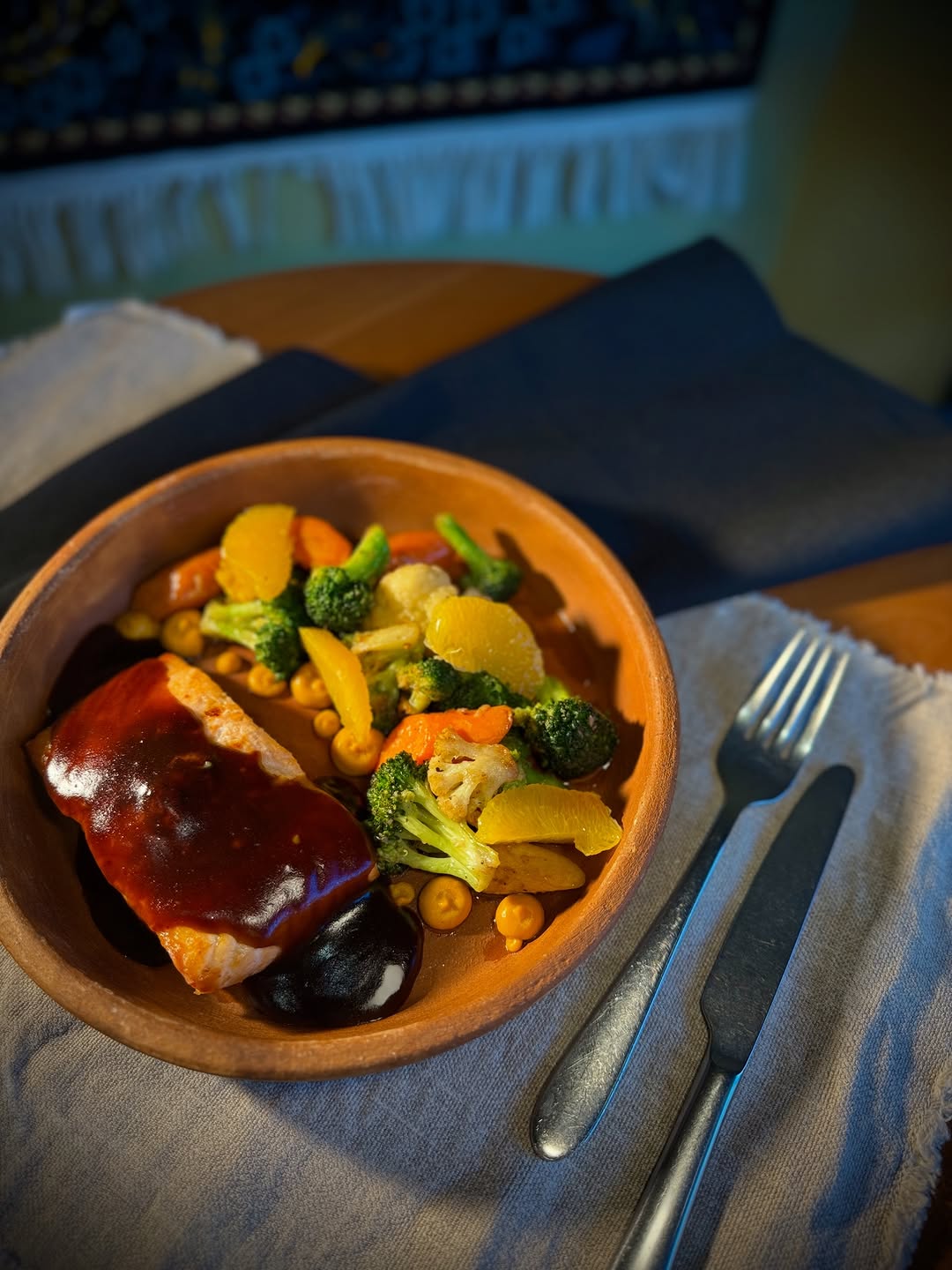 Roasted Salmon & Veggies