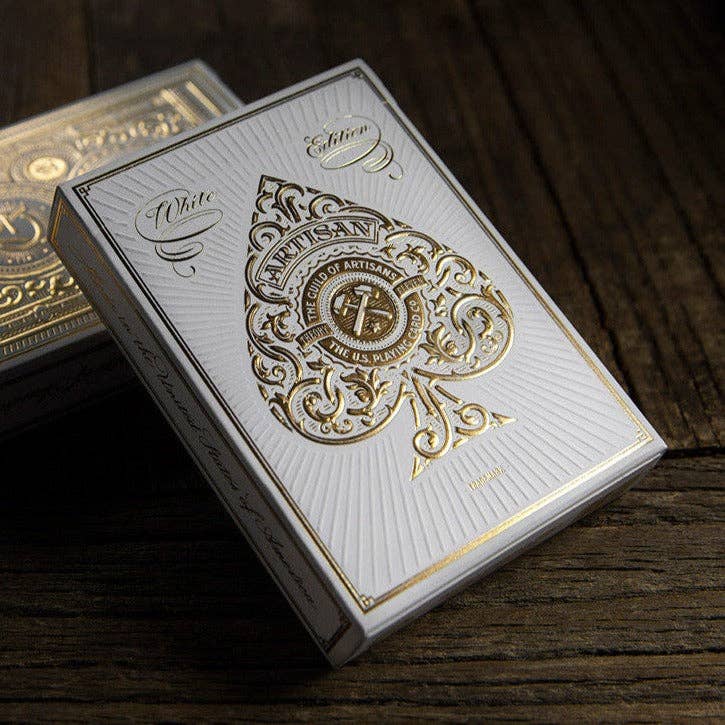 theory11 - White Artisans: Playing Cards