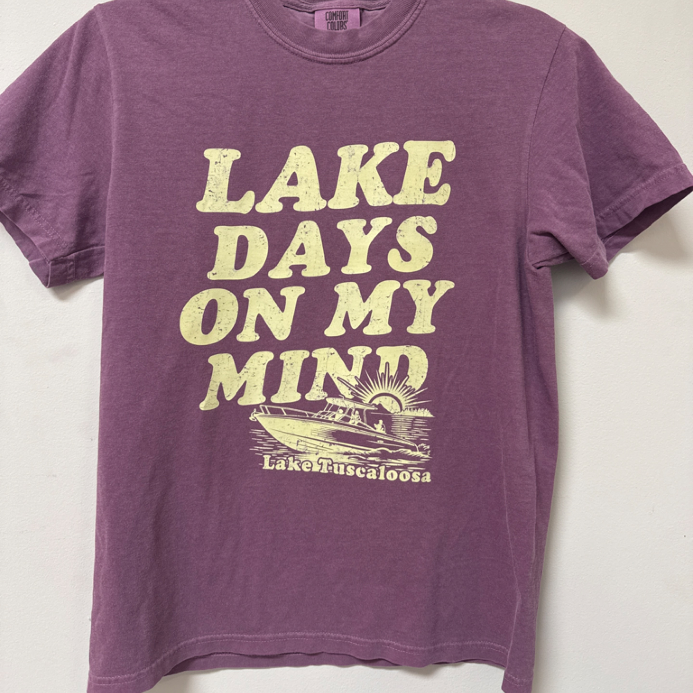 PARKSIDE t shirt lake days — Bama Tan boutique, Tuscaloosa AL