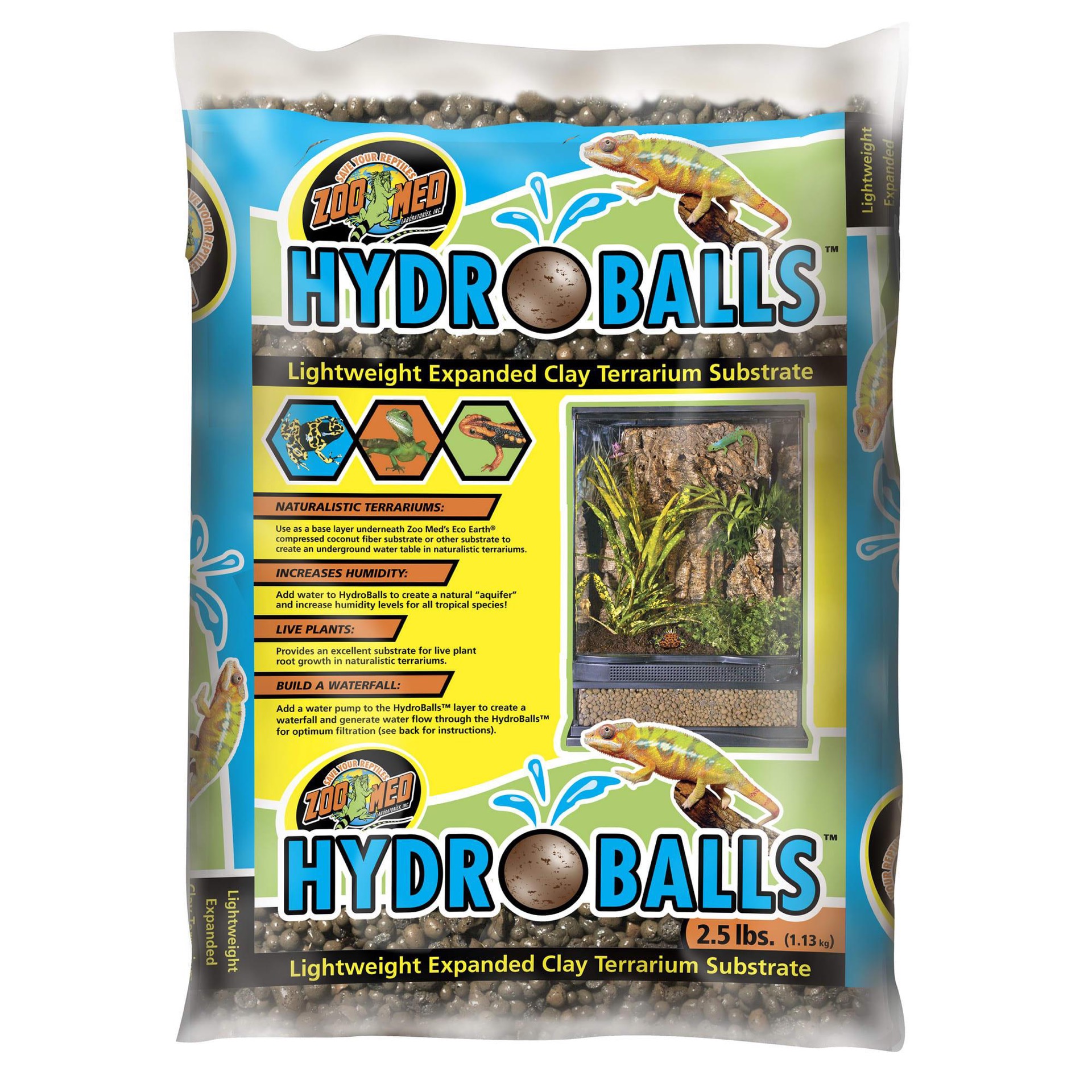 Zoo Med Hydroballs Expanded Clay Terrarium Substrate