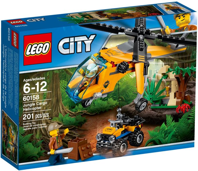 60158 Jungle Cargo Helicopter
