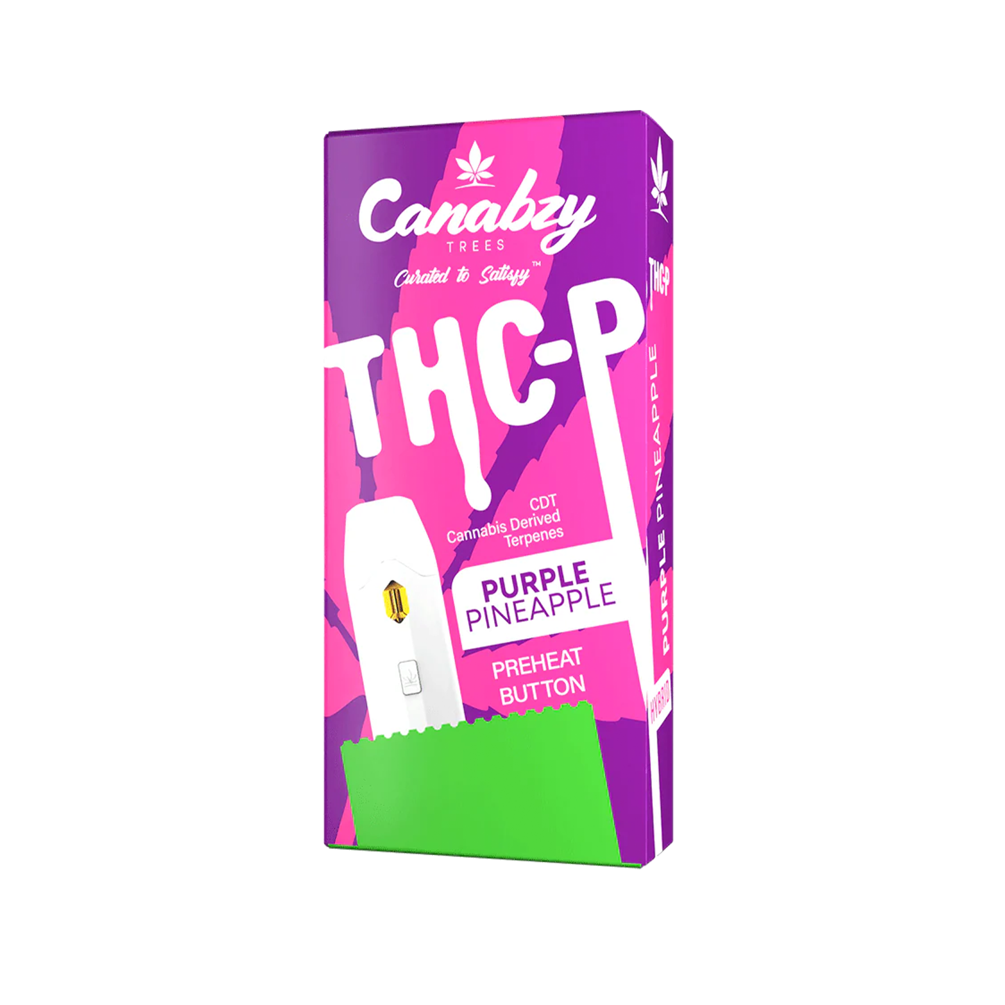 Canabzy Thc-P Purple Pineapple 3500mg Hybrid
