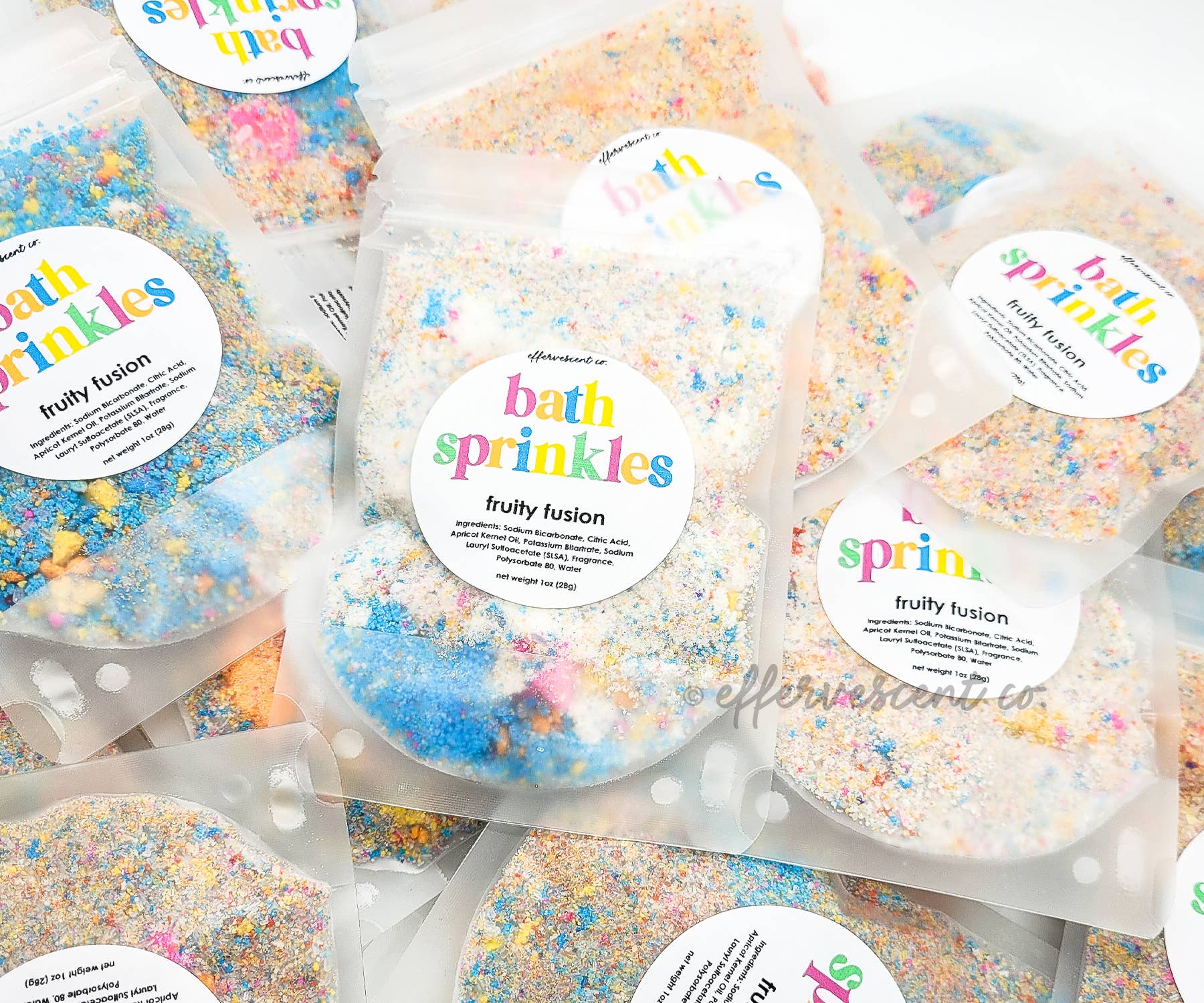 Bath Sprinkles | 1oz Pouches/Package Fillers/Freebies