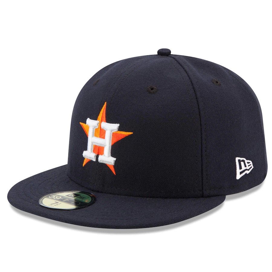 Houston Astros Authentic Navy New Era 59FIFTY Onfield Fitted Hat