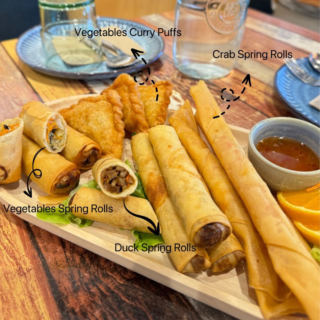 Crab spring roll (4 pcs)