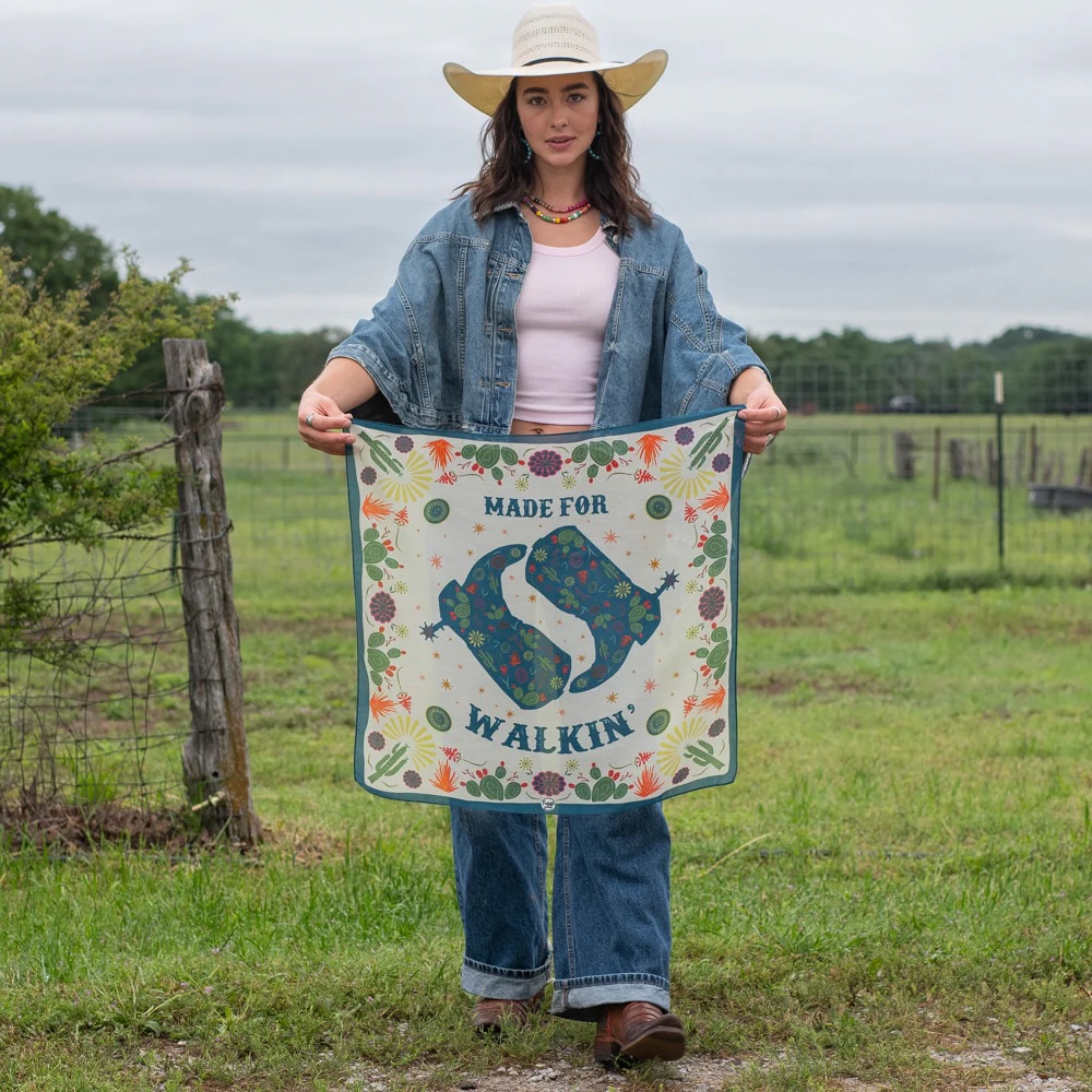 Fringe Scarves - Bandana -Made For Walkin'