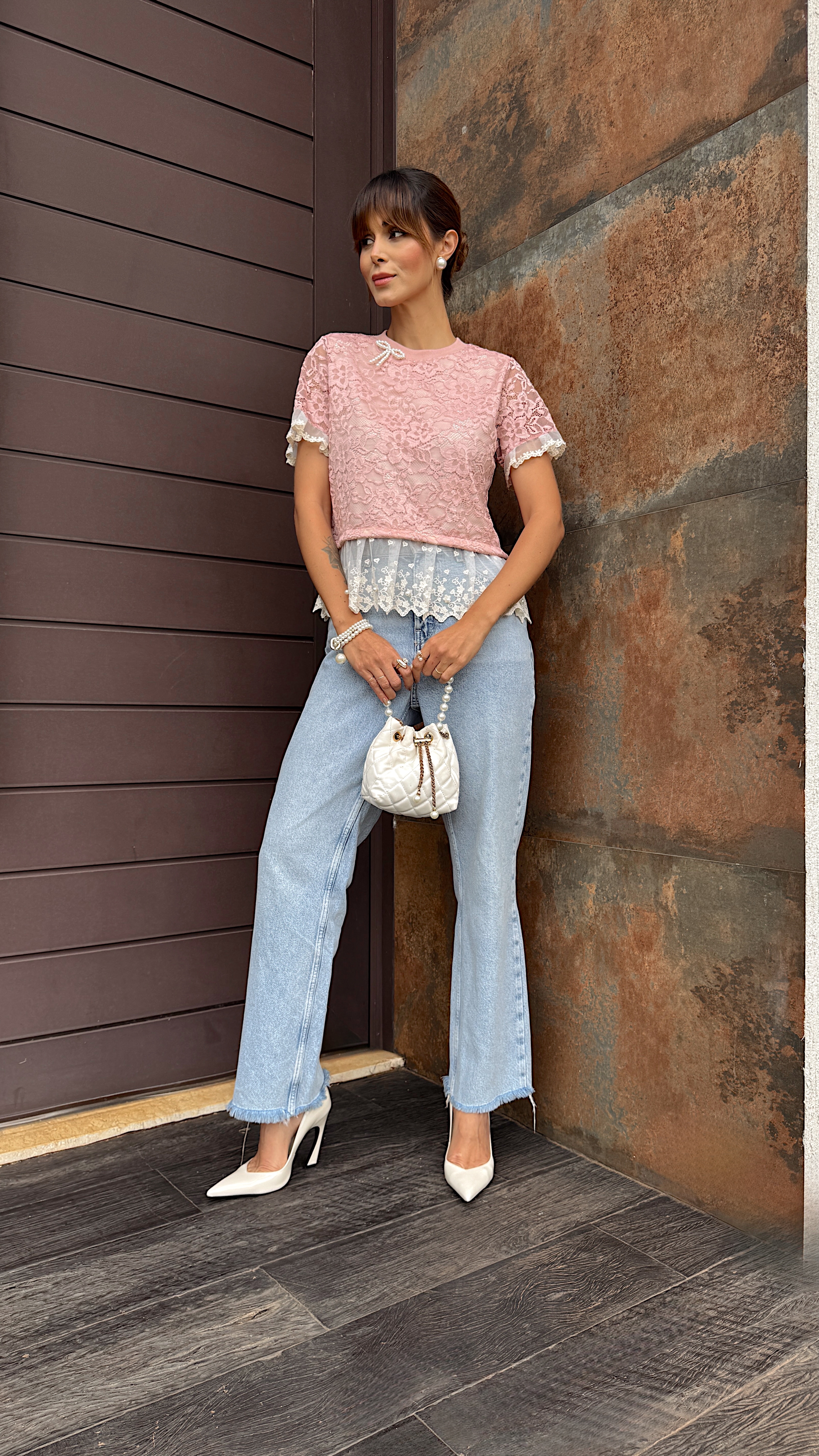 Blusa Éloise com Laço