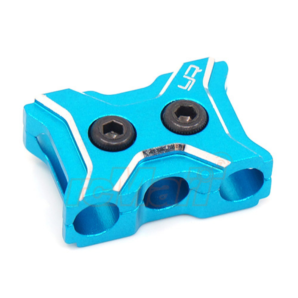 Aluminum Case 12-14 Gauge Wire Guard Clamp Blue