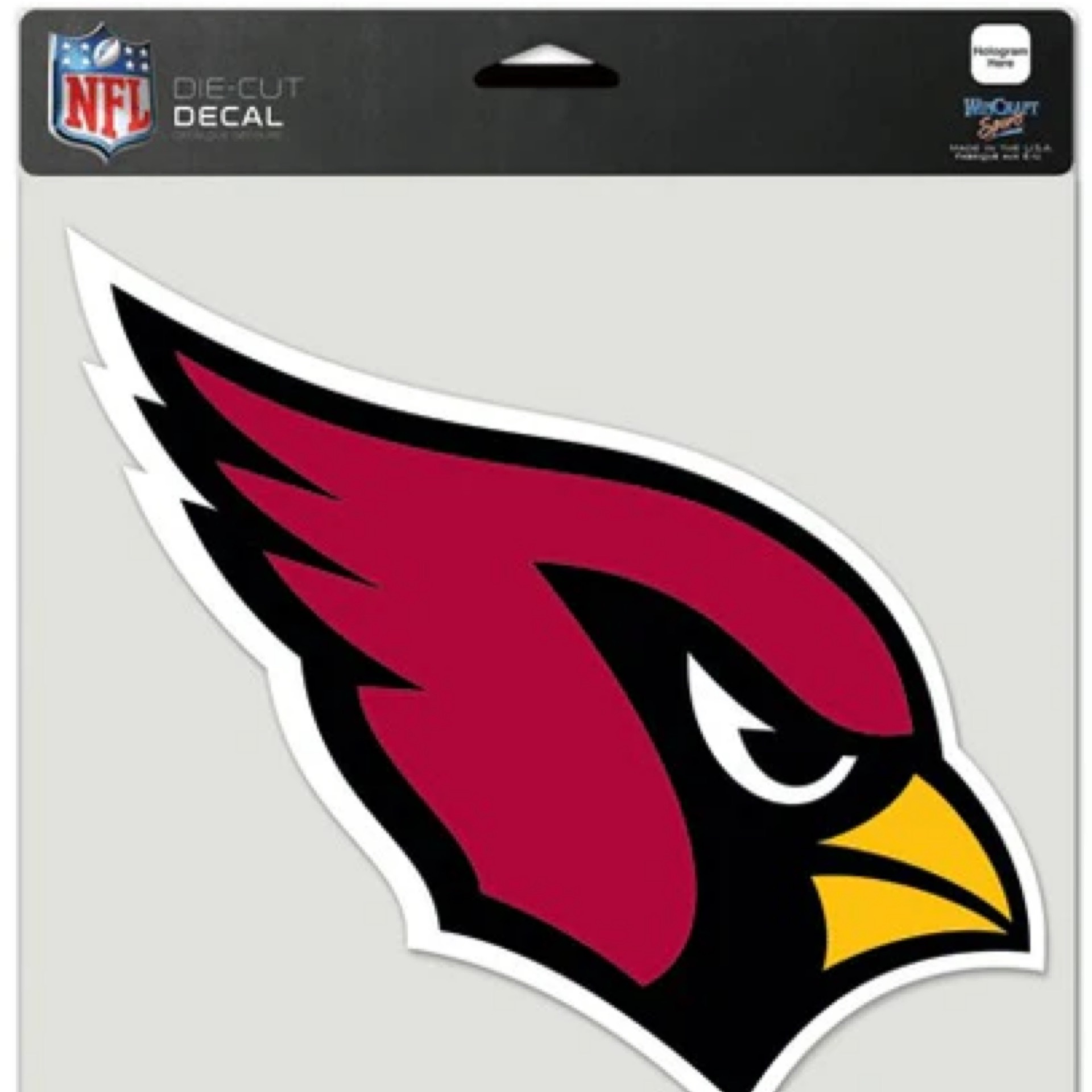 Arizona Cardinals Perfect Cut Decal 8x8"
